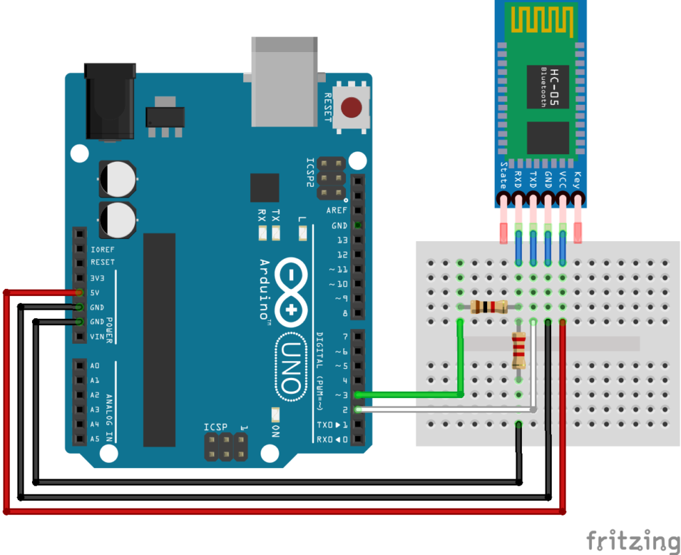 Arduino and Bluetooth module HC-05 • AranaCorp