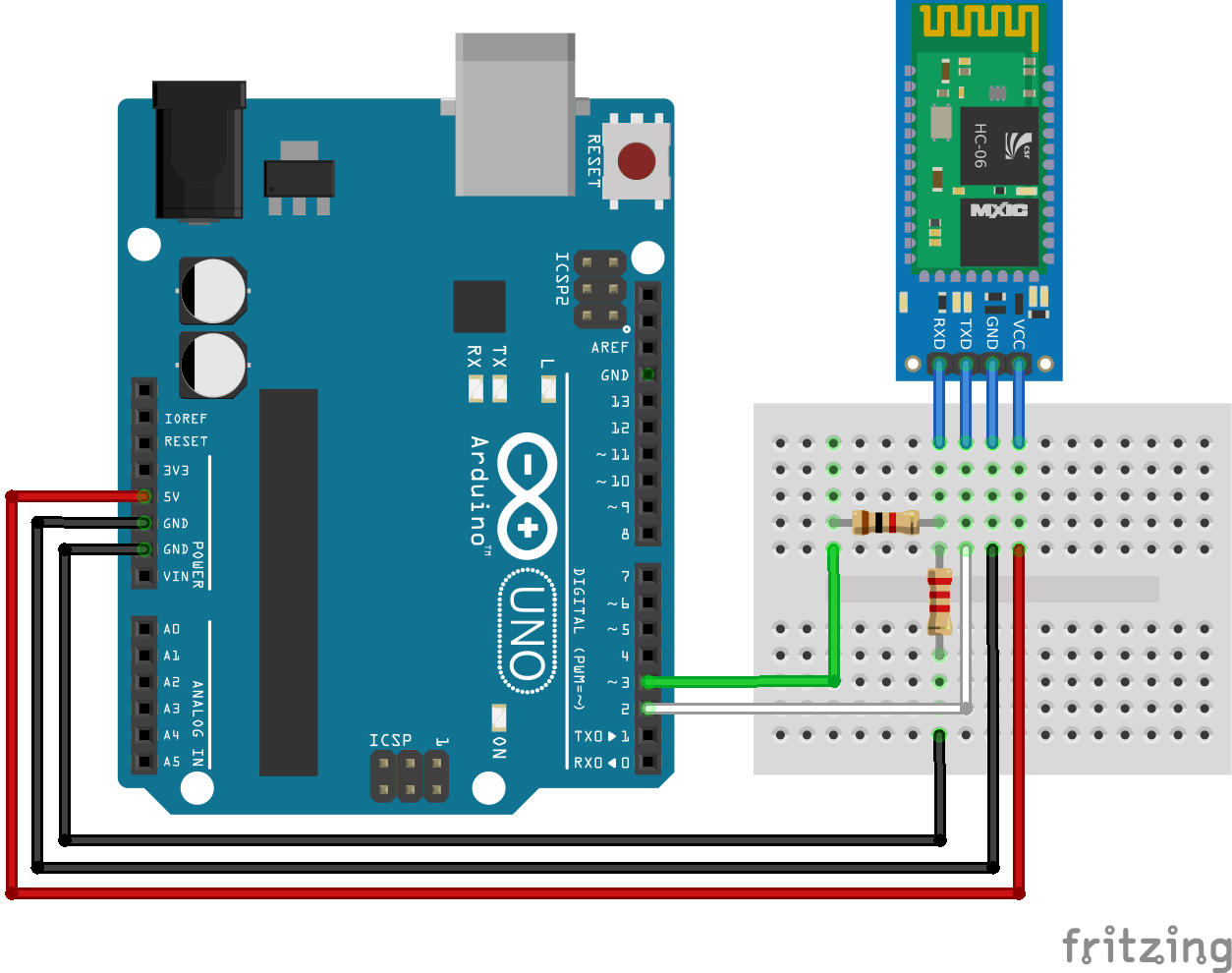 Arduino And Bluetooth Module Hc 06 Aranacorp