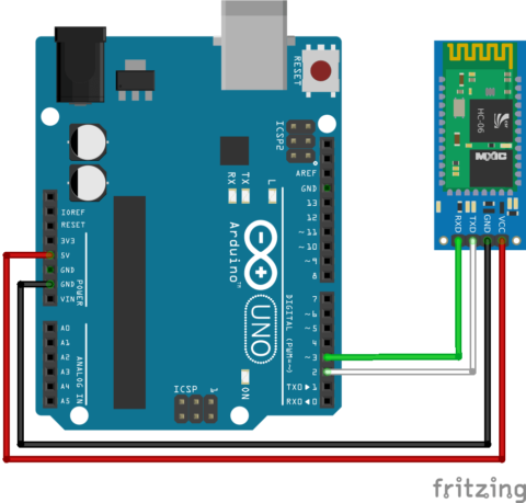 Arduino and Bluetooth module HC-06 • AranaCorp