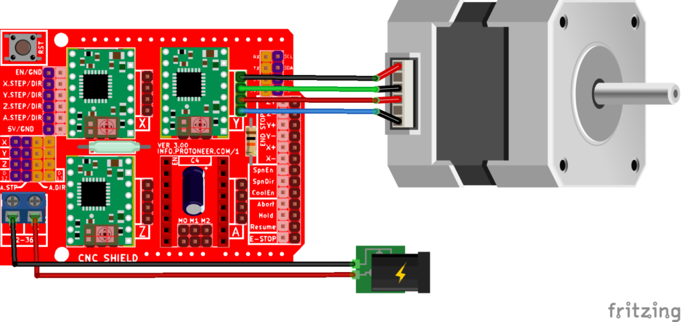 Using an Arduino CNC Shield V3 • AranaCorp