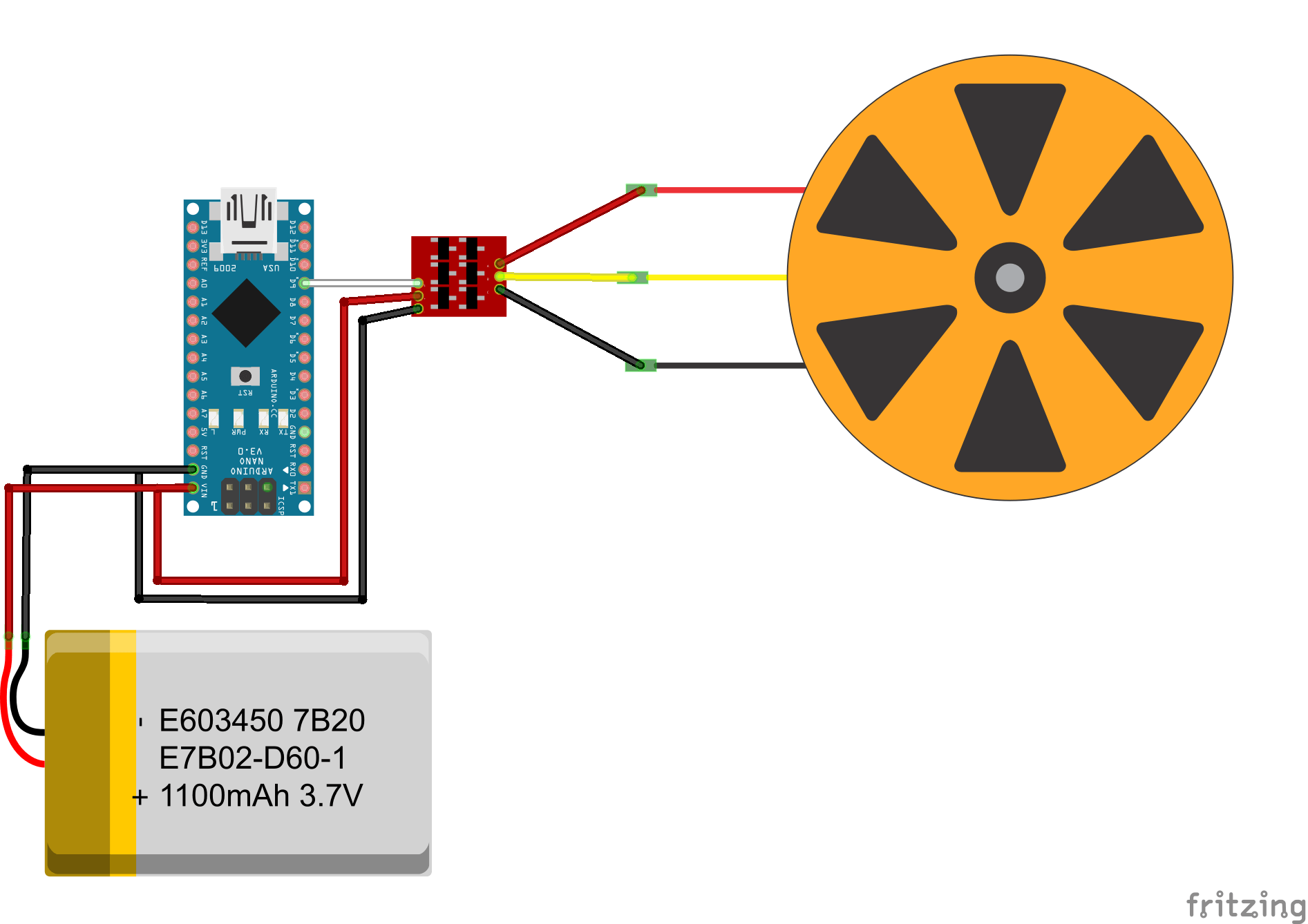 One of the main goals of robotics is to articulate objects. To do this, it is very common to use electric motors. In the case of a flying robot, like 