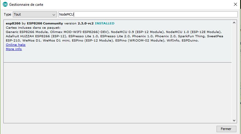 arduino-ide-board-manager-search Programar um NodeMCU ESP8266 com a do IDE Arduino