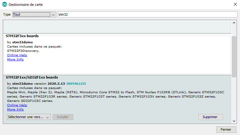 arduino-ide-stm32-board-configuration Programación de un STM32 con Arduino IDE