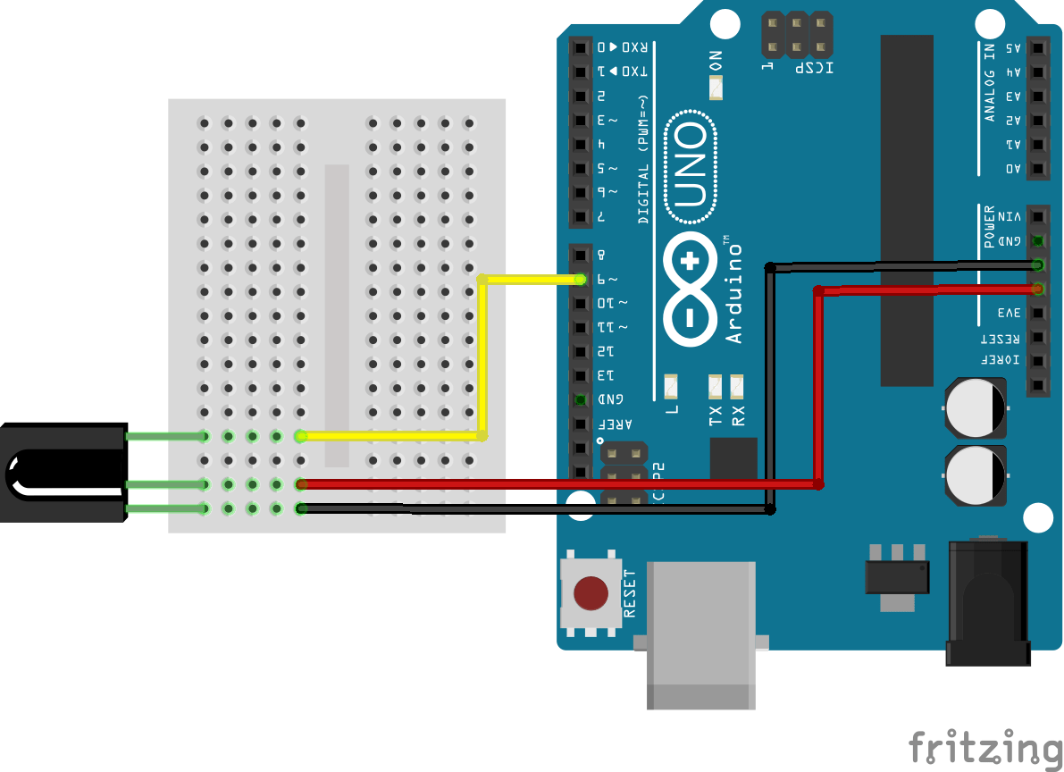 Récepteur + Télécommande IR RECEIVER