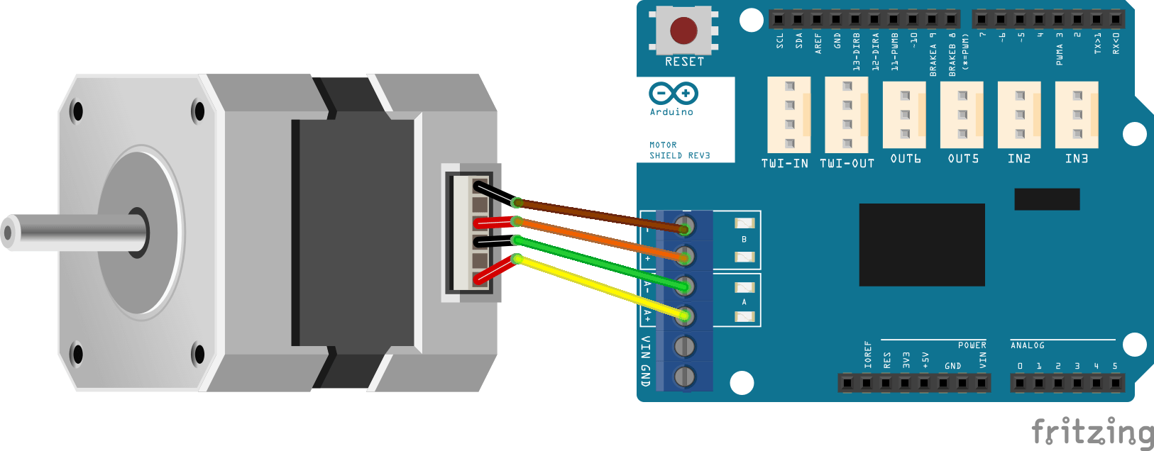 Unabhängigkeit Küste Reinheit Arduino Stepper Motor Shield Code