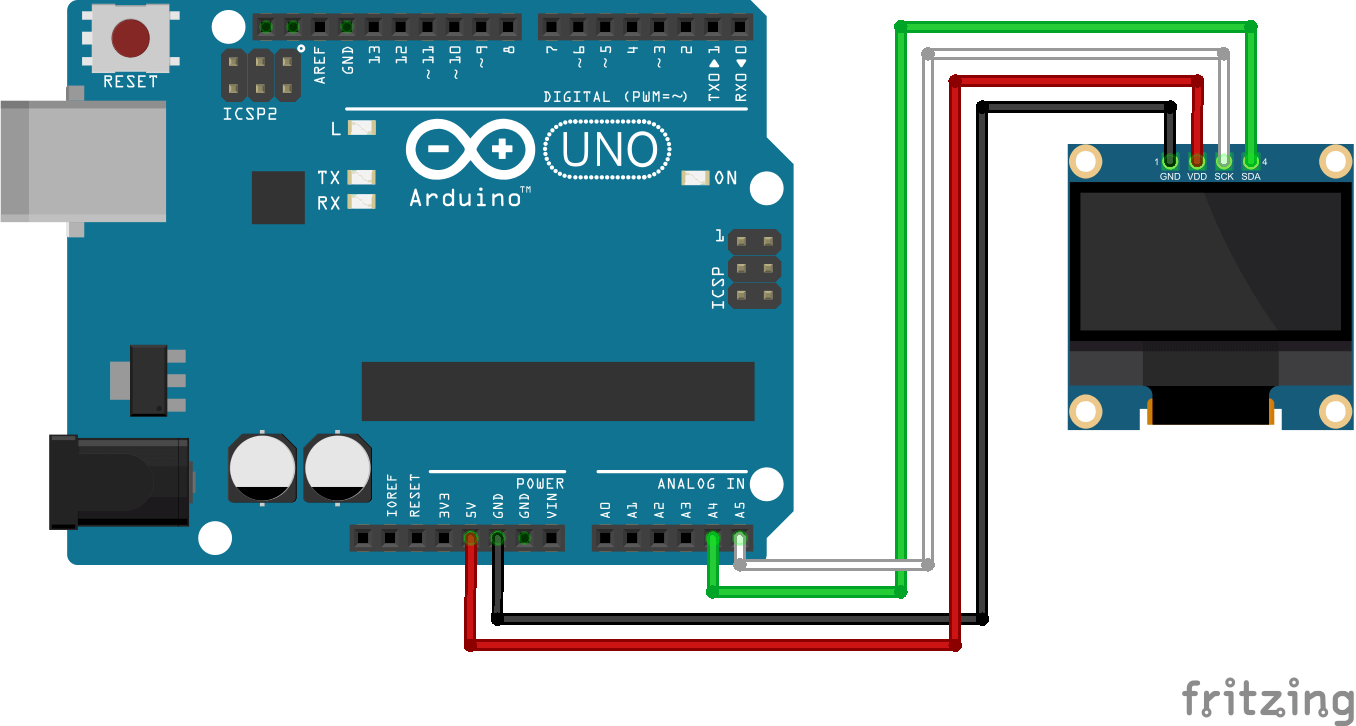Using an OLED Display with Arduino • AranaCorp