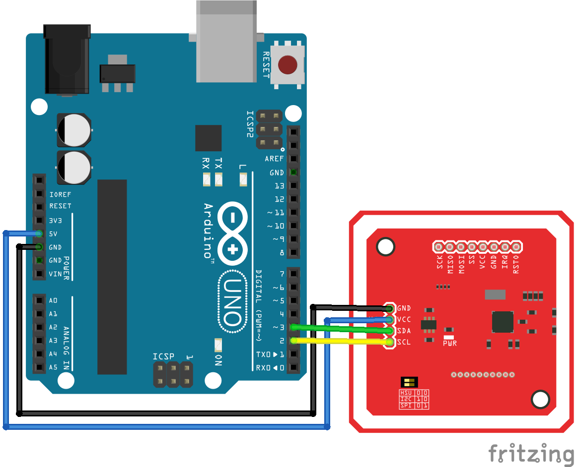 arduino-pn532-serial Usar o leitor RFID PN532 com o Arduino