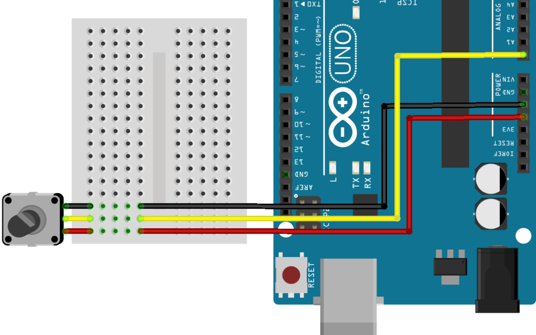 Usar um potenciômetro com o Arduino