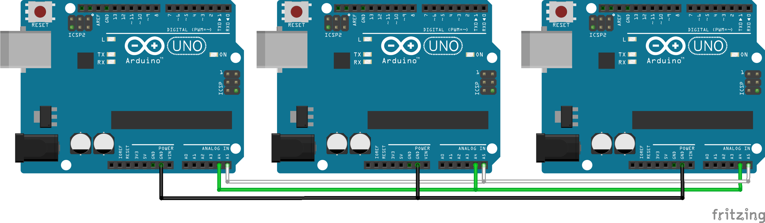 Estallar Verde Disco Administre múltiples Arduino con un bus I2C • AranaCorp