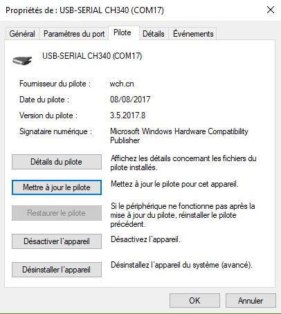 device-manager-driver Programar um NodeMCU ESP8266 com a do IDE Arduino