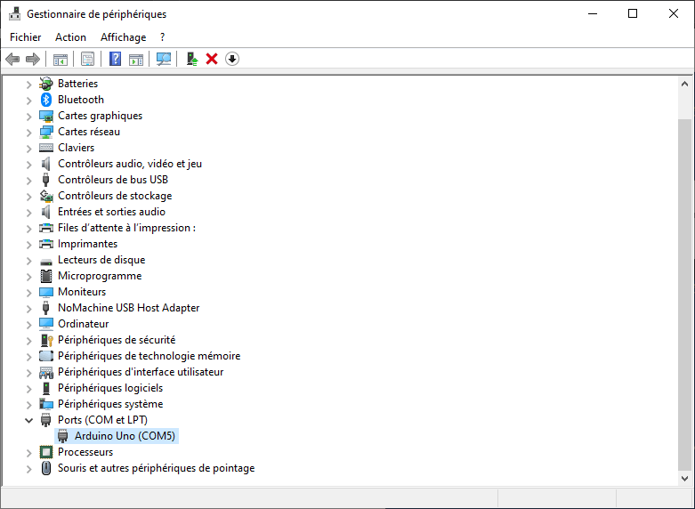 device-manager-port-com-arduino Generating and uploading HEX files to an Arduino