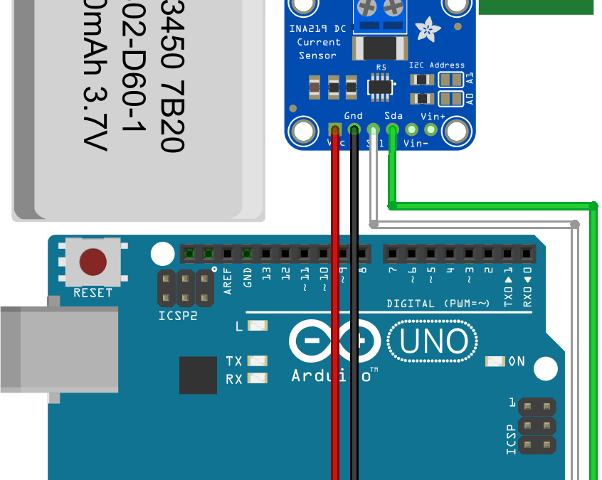 Medição de potência com o Arduino e um INA219