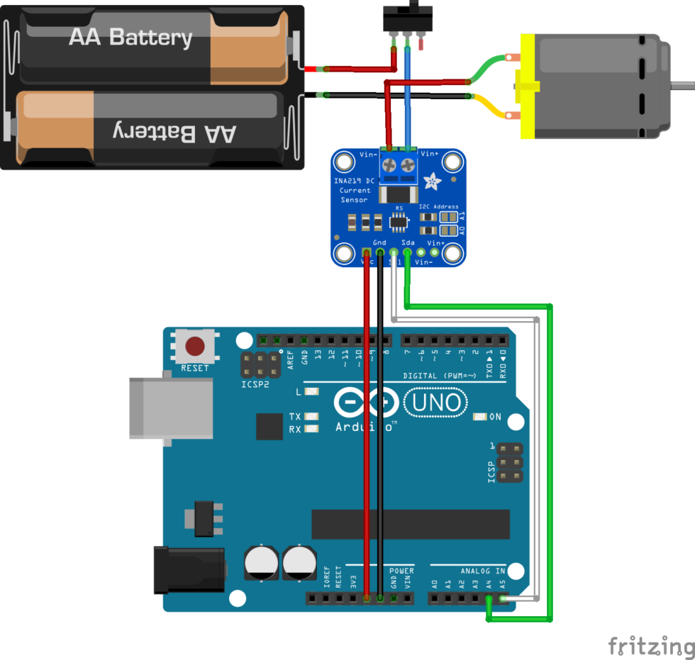 Power measurement with Arduino and INA219 • AranaCorp