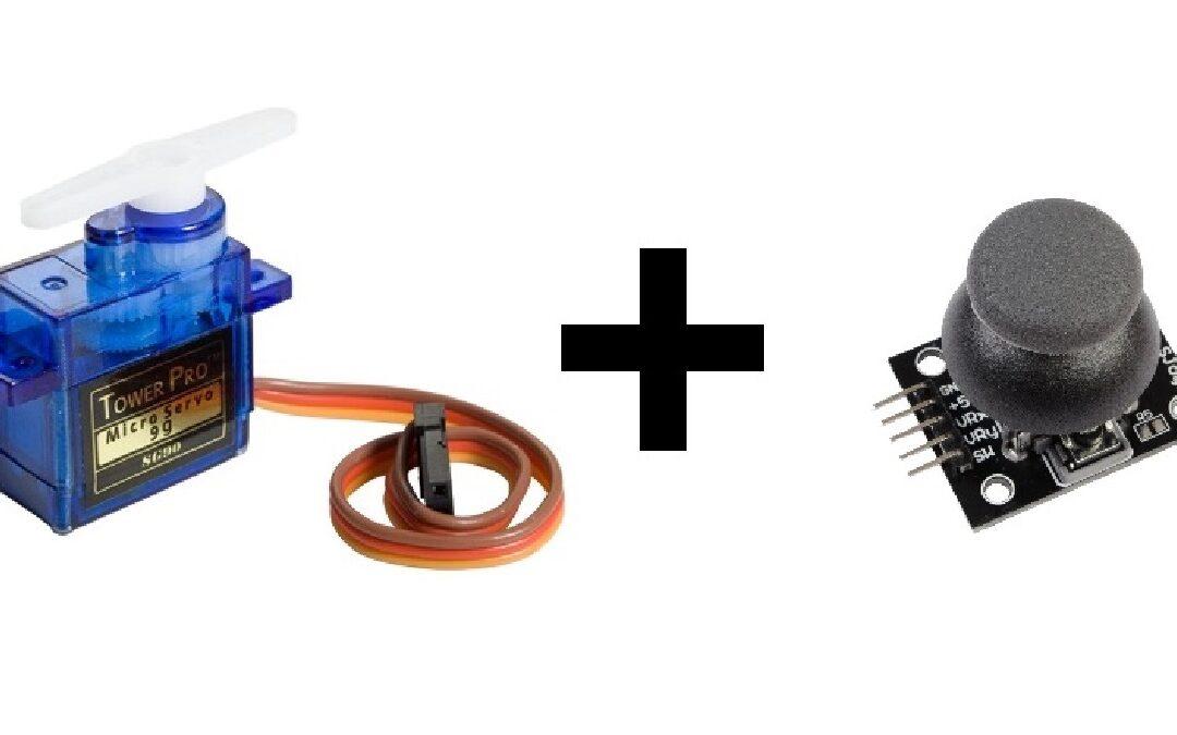 Controlling servomotors with an Arduino joystick