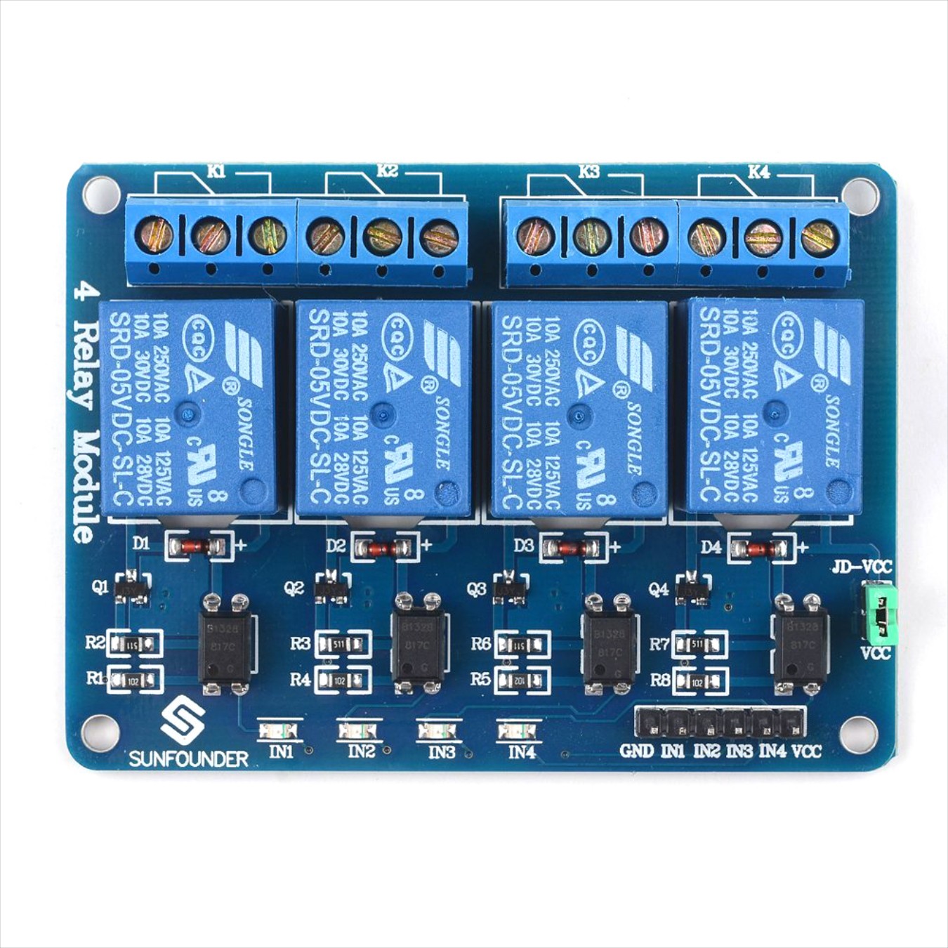 Module relais à 4 canaux Arduino®