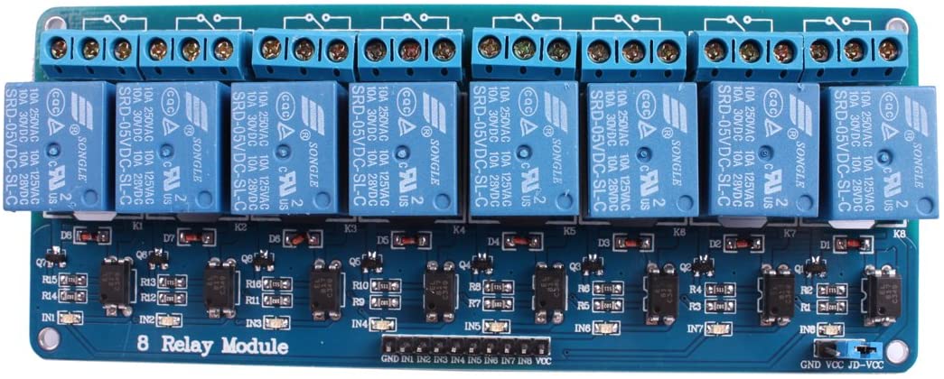 Utilisation d'un module relais multicanal avec Arduino • AranaCorp