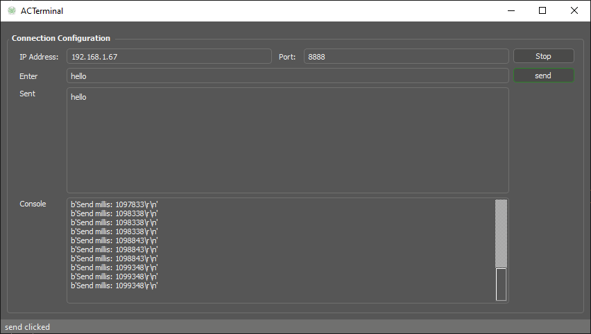 Developing a UDP monitor with Python