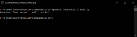 WebSockets server-client communication with Python • AranaCorp