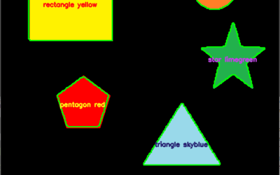 Reconocimiento de formas y colores con Python