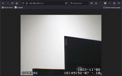 Vidéo stream avec Motion sur Raspberry Pi