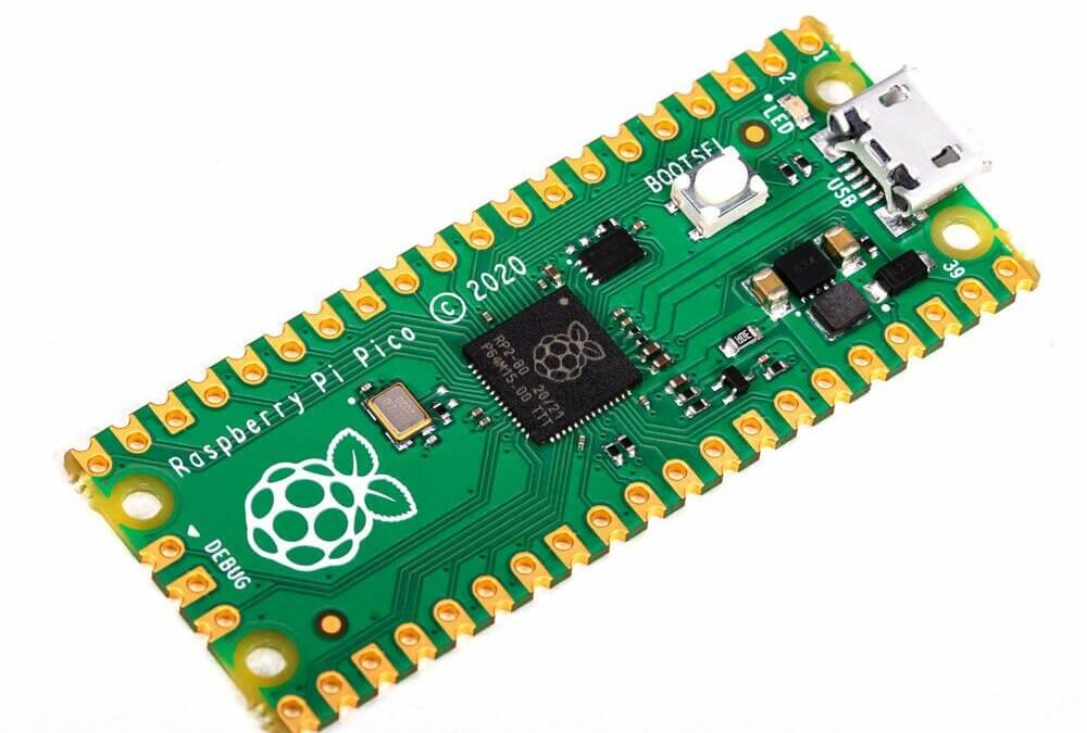 Descripción general del microcontrolador Raspberry Pi Pico