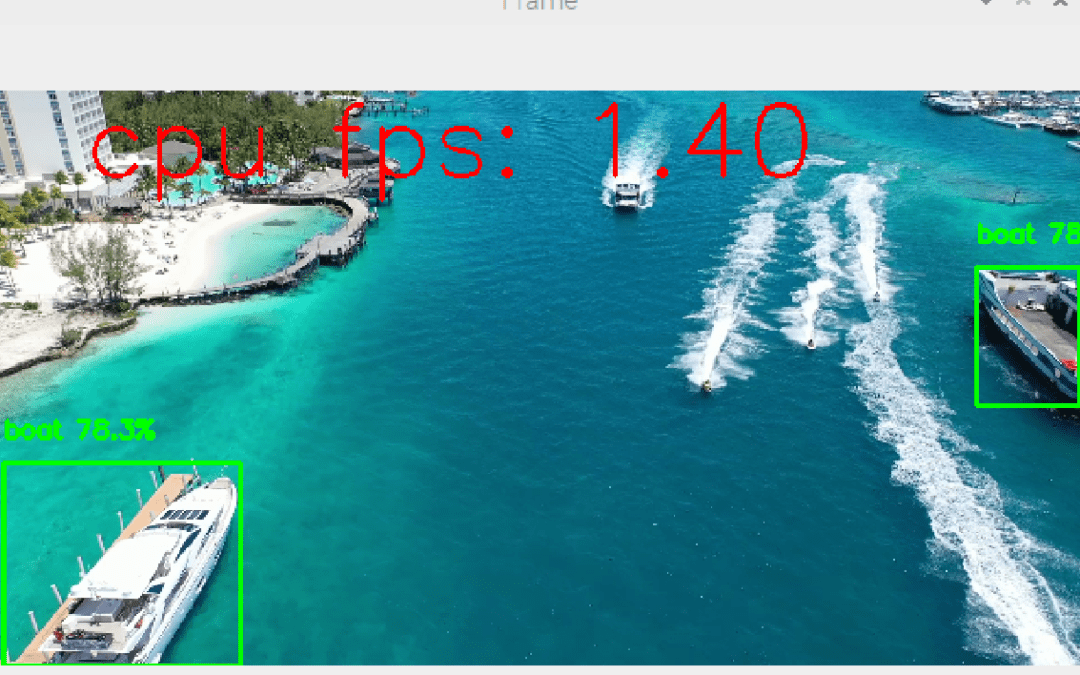 Object detection with Yolo on Raspberry Pi