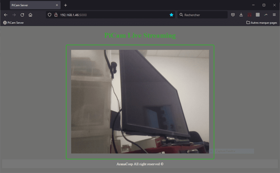 Stream video from a Raspberry Pi to a web browser • AranaCorp