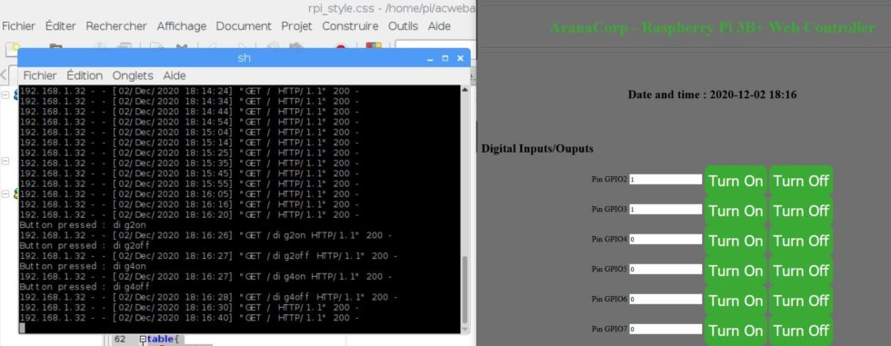 Create a web interface to control your Raspberry Pi • AranaCorp