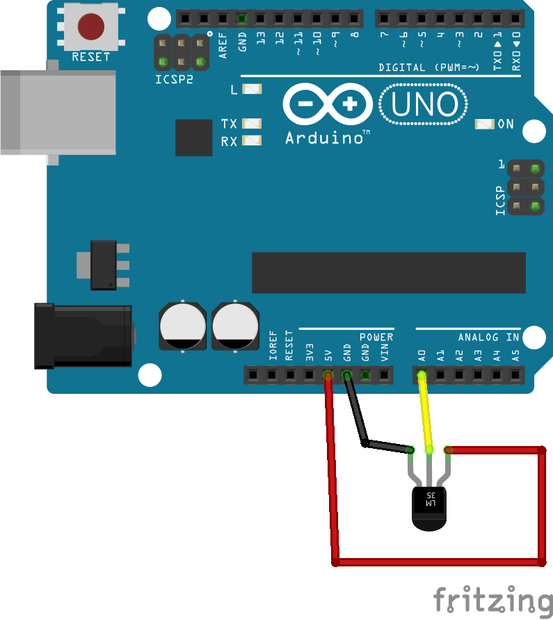 CAPTEUR DE TEMPÉRATURE LM35 Maroc, ARDUINO