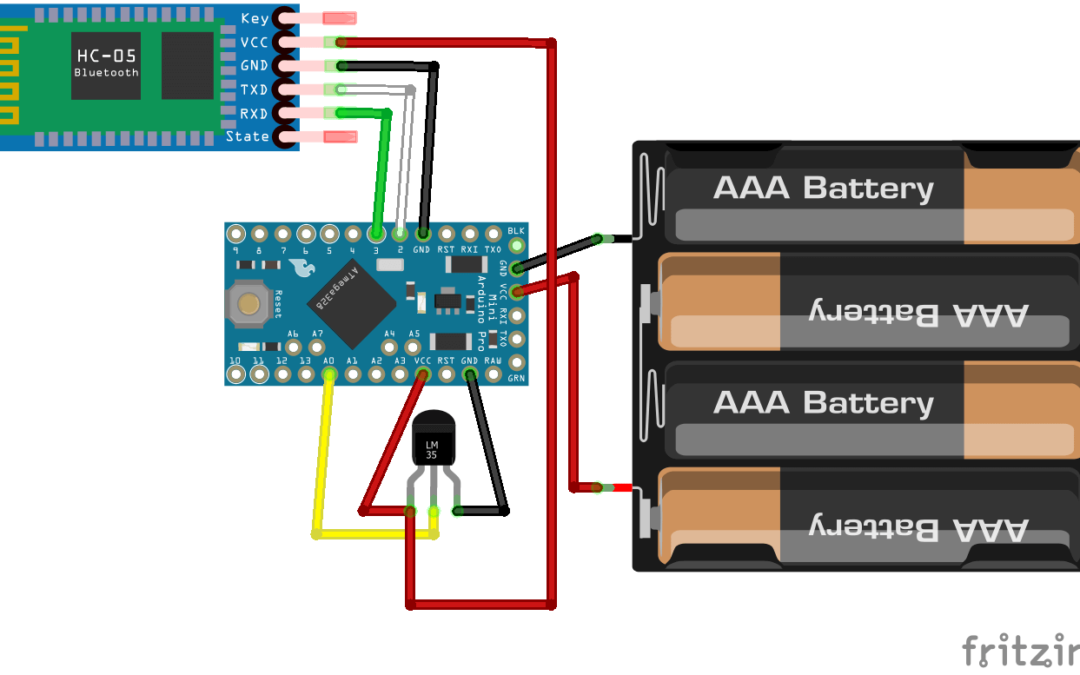 home temperature measurement schematics