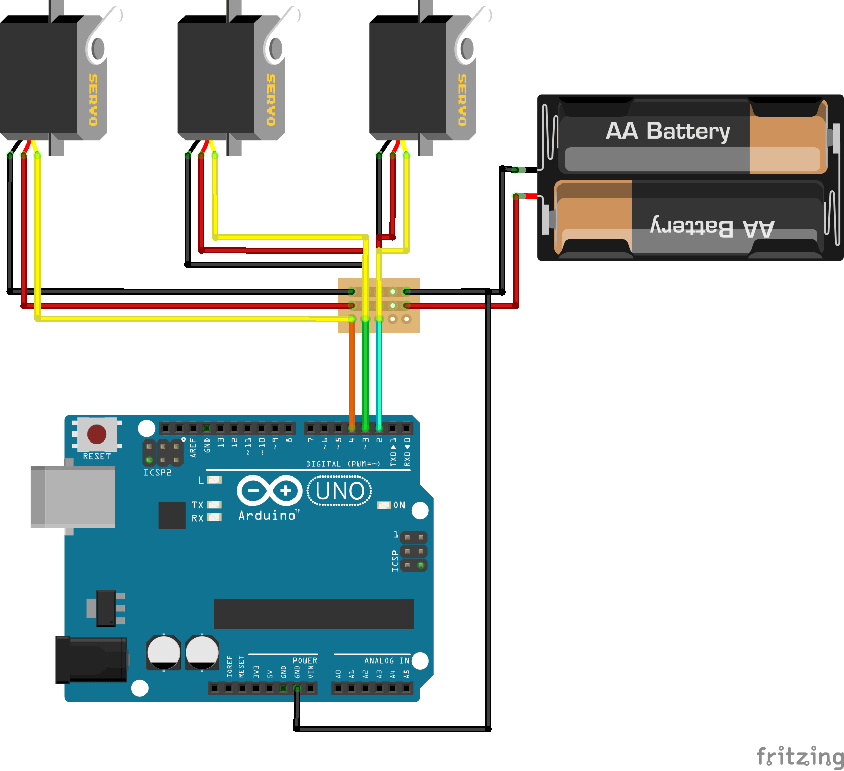Build a simple servomotor driver • AranaCorp