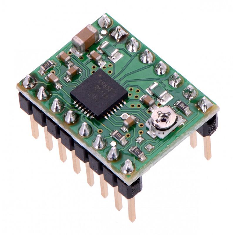 Using an A4988 stepper motor driver