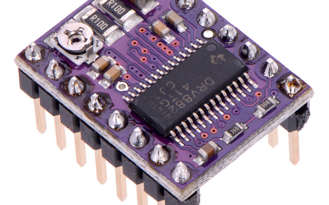 Using a DRV8825 stepper motor controller