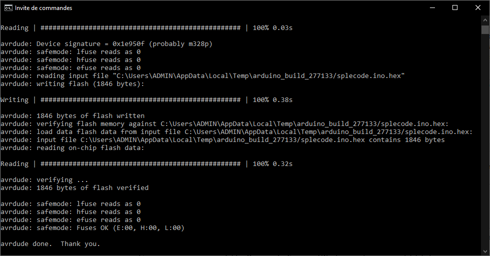 terminal-run-arduino-upload-command Generating and uploading HEX files to an Arduino
