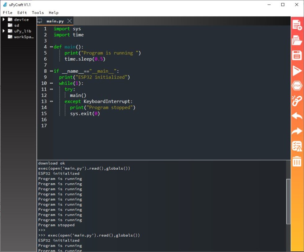 Program an ESP32 with MicroPython • AranaCorp