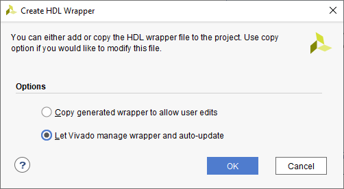 vivado-create-hdl-wrapper-let Get started with TE0720 and Xilinx Vivado