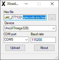 xloader-copy-hex-file-path Generating and uploading HEX files to an Arduino